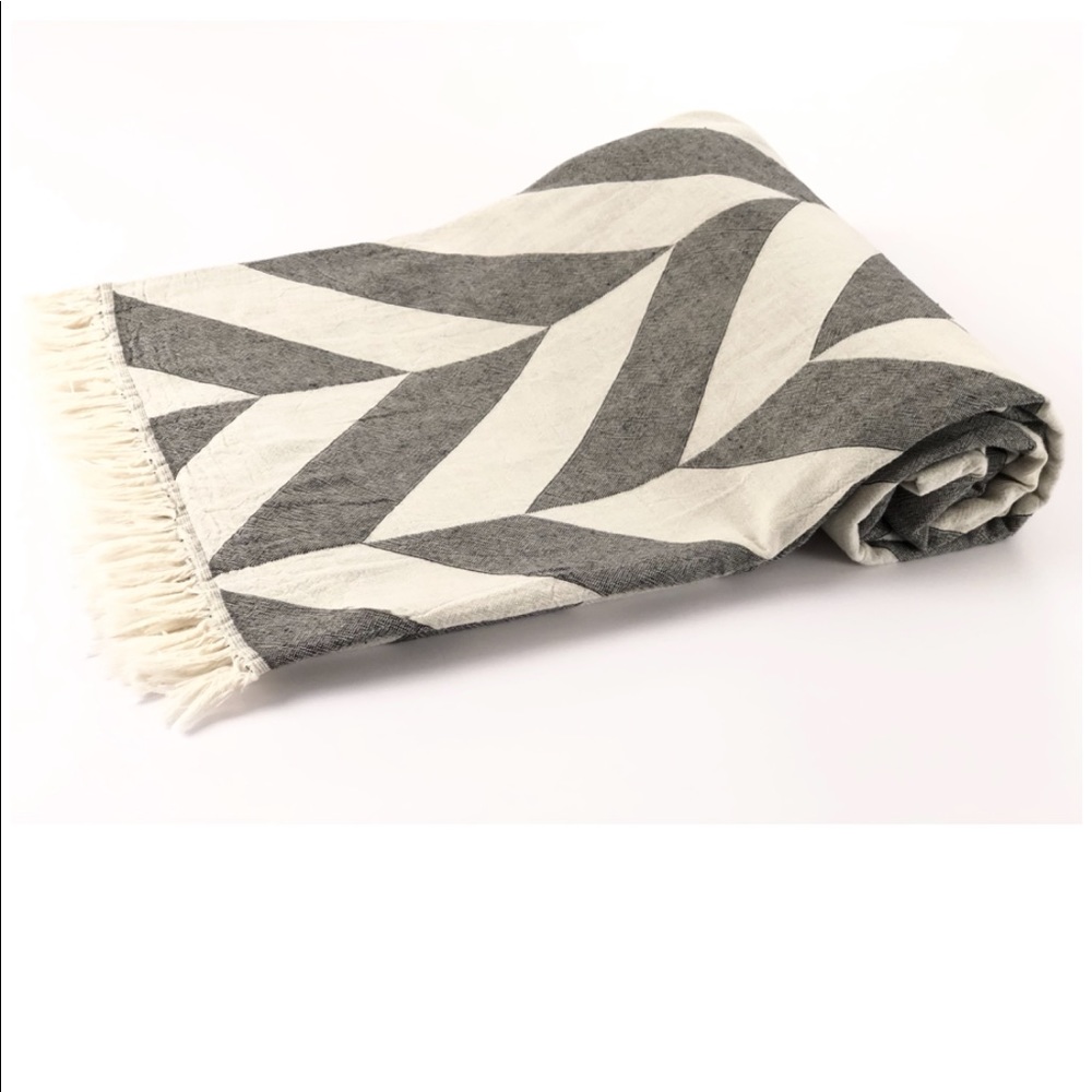 BLACK LISBON THROWS